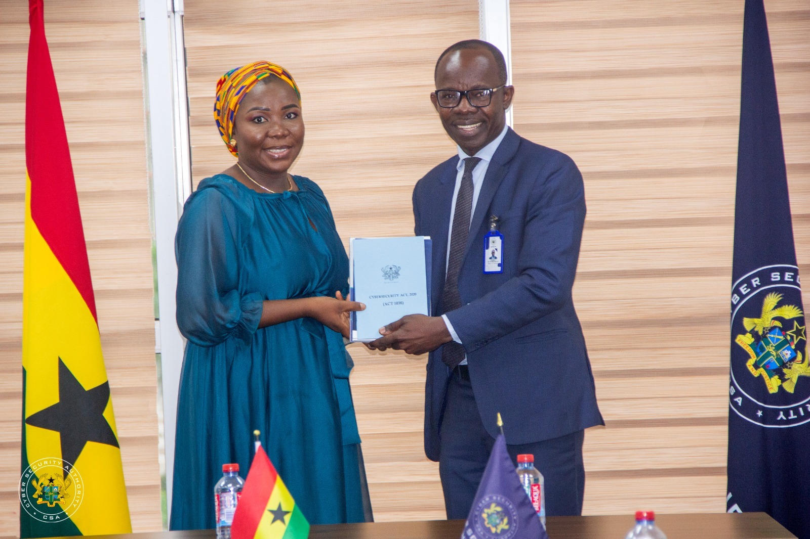 Deputy Minister Visits Cyber Security Authority: A Step Towards Cyber Safety